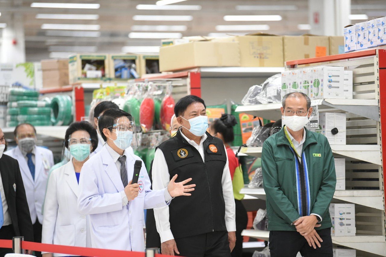 'อัศวิน'เปิดจุดฉีดวัคซีนนอกรพ.จุดบางบอน